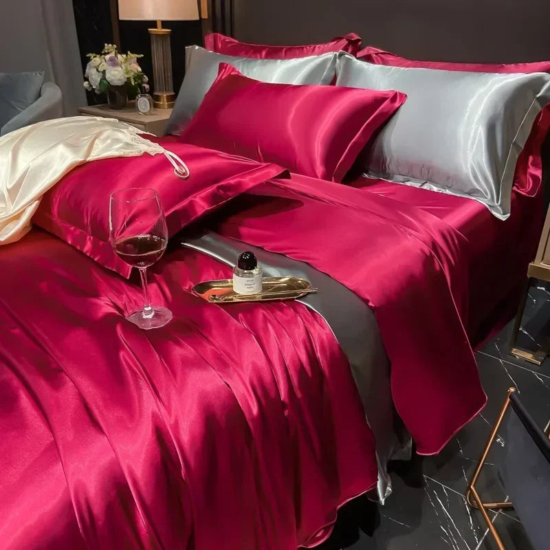SilkDream | Luksusowy Zestaw Pościeli Jedwabnej