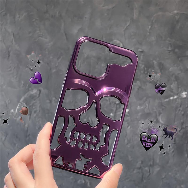 Etui na telefon Gothic Midnight Skull