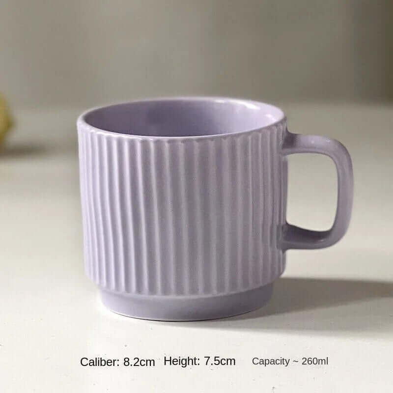 Duża Retro Ceramiczna Filiżanka