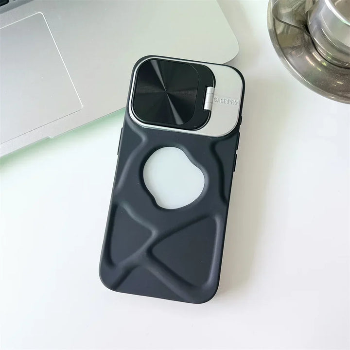 Etui Magsafe Silicone Lens Flip do iPhone&