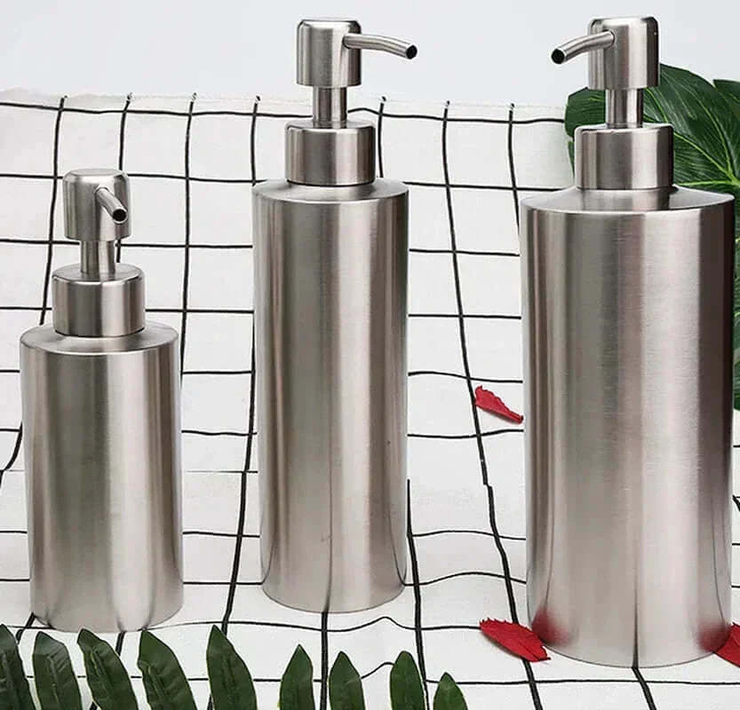 Elegancki dozownik do mydła ręczny ze stali nierdzewnej 250ml/350ml/550ml