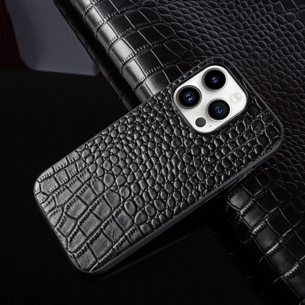 Etui na iPhone z prawdziwej skóry Cosmo