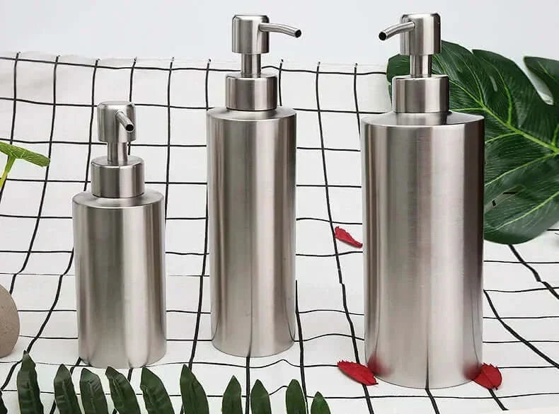 Elegancki dozownik do mydła ręczny ze stali nierdzewnej 250ml/350ml/550ml