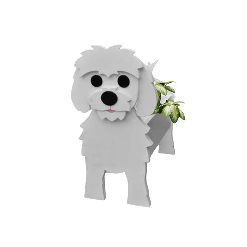 Doniczka - Pawsome - Pojemnik na Rośliny dla Psów - Różne Rasy