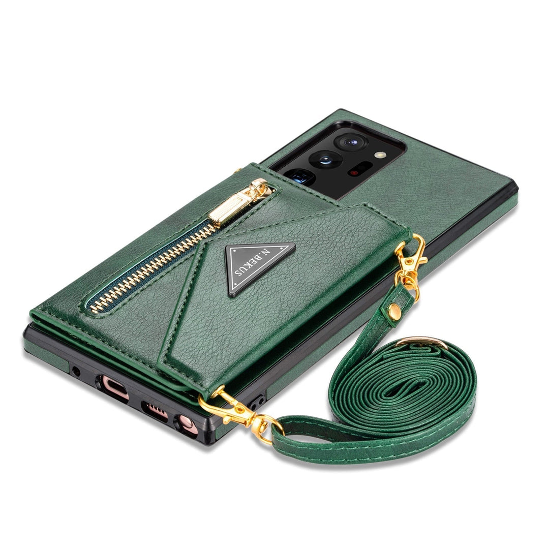 Etui na telefon z portfelem i paskiem do snu