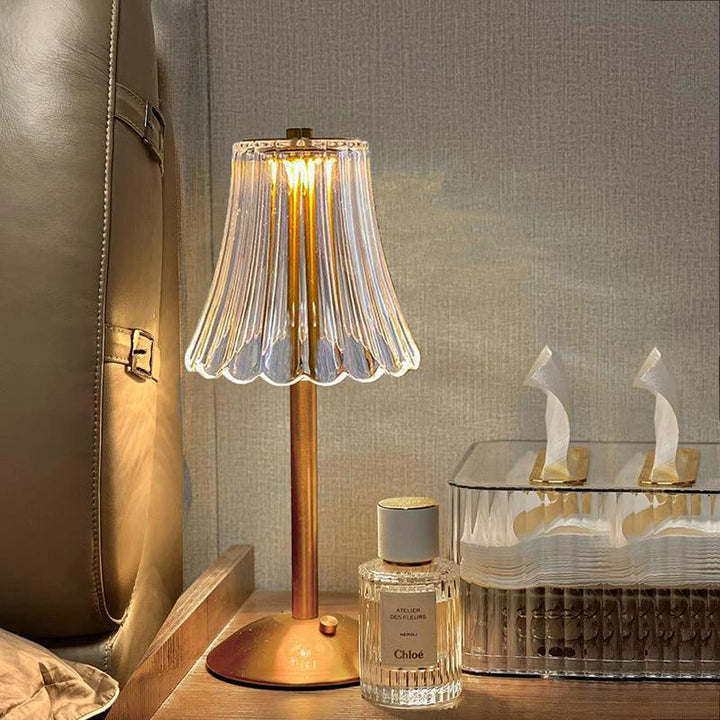 Lampa Stołowa AuraGlow - Ładowalna Lampa LED z Funkcją Przyciemniania