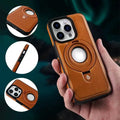 Magnetyczna etui na iPhone'a z niewidocznym uchwytem