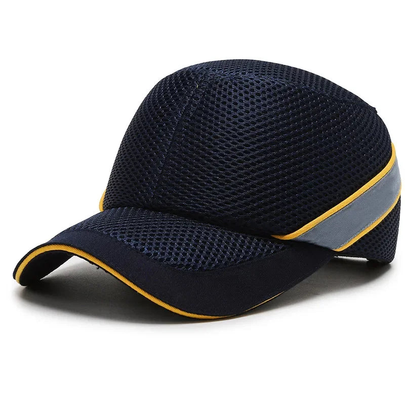 Czerwony Kask Ochronny - Kask z twardym rdzeniem ABS dla ochrony głowy w domu, pracy i fabryce