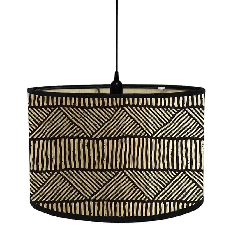 Lampa z abażurem w stylu Art Deco