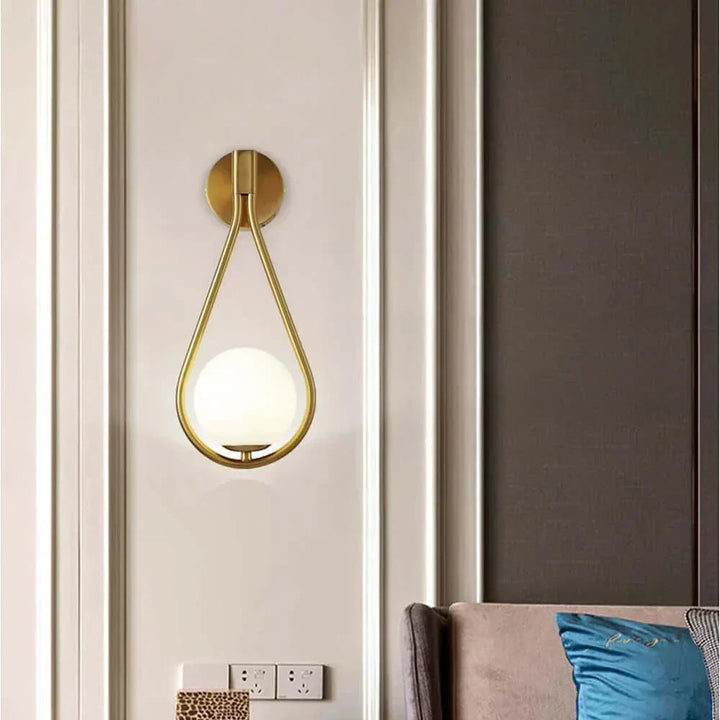 Lampa Ścienna Drop Luxury Glass Ball