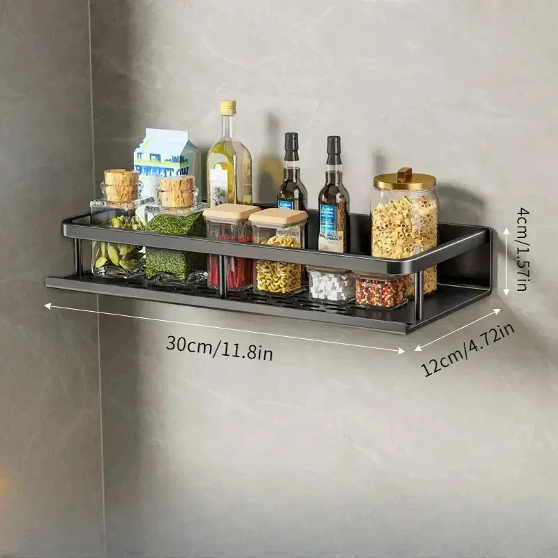 KitchenStyle – Elegancka Półka Ścienna dla Zorganizowanej Kuchni