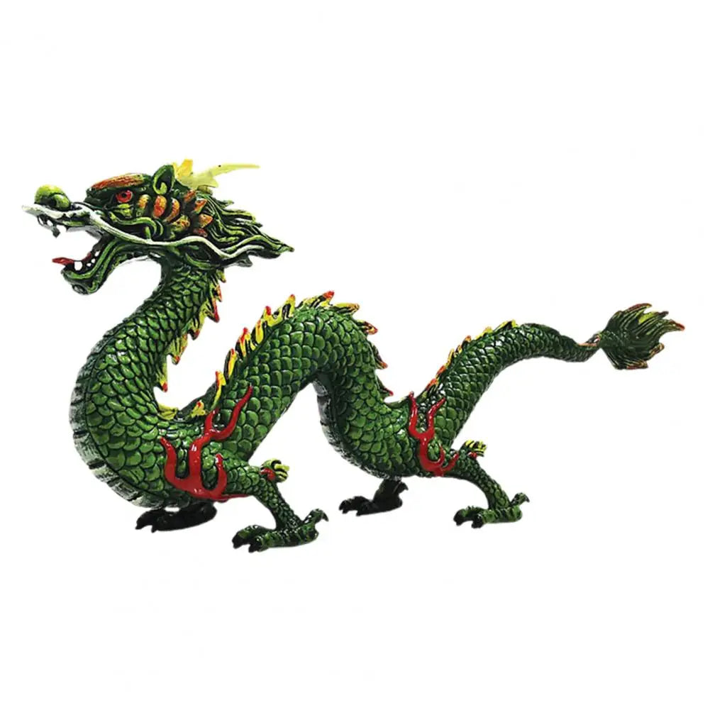 Żywiołowy Chiński Smok - Rzeźba Feng Shui