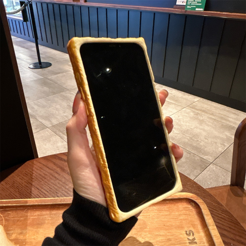 3D Pyszny Toast Armor Etui na Telefon