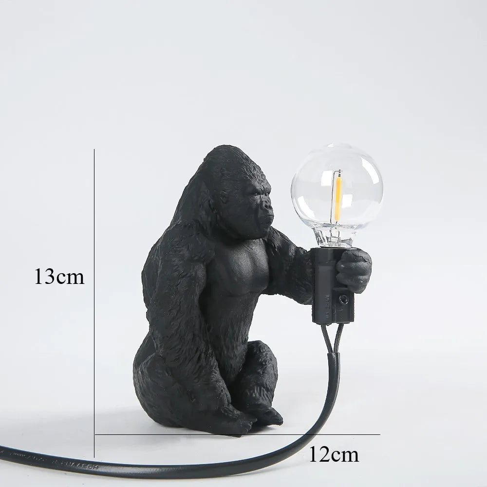 Lampka nocna z wkurzoną gorylicą