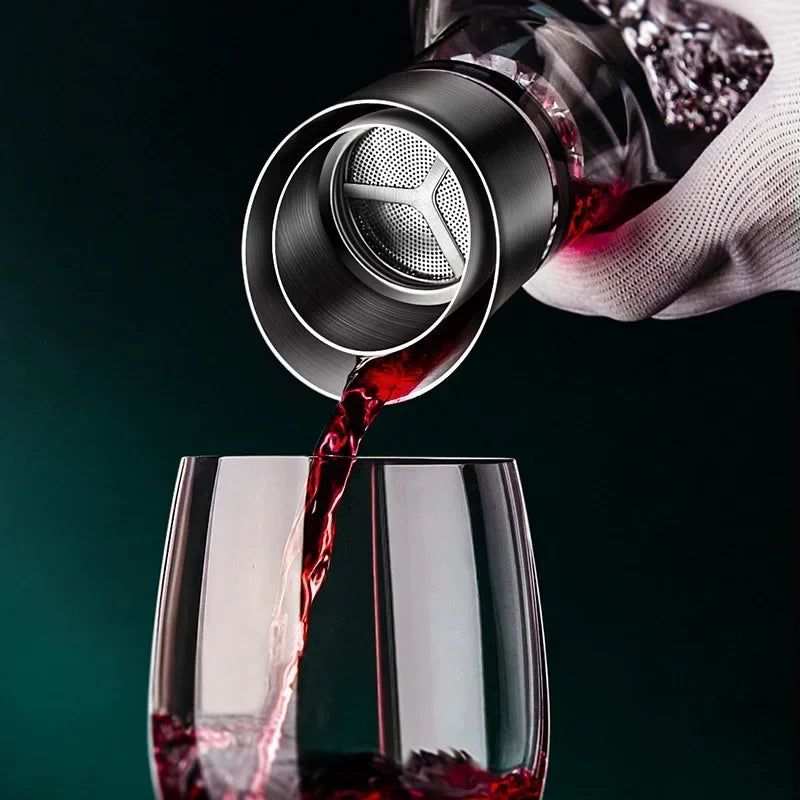 1500ml Karafka Iceberg Kreatywna luksusowa karafka z materiału kryształowego bez ołowiu, wysokiej jakości dystrybutor wina do czerwonego wina