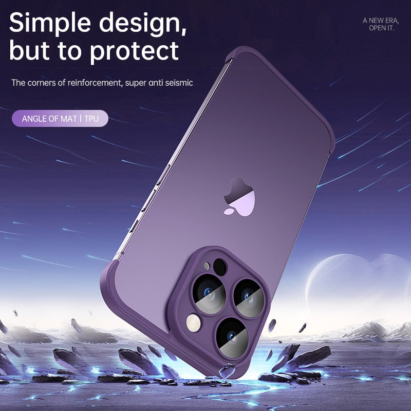 Ochronna Nakładka Róg Miękka Silikonowa Etui na iPhone&