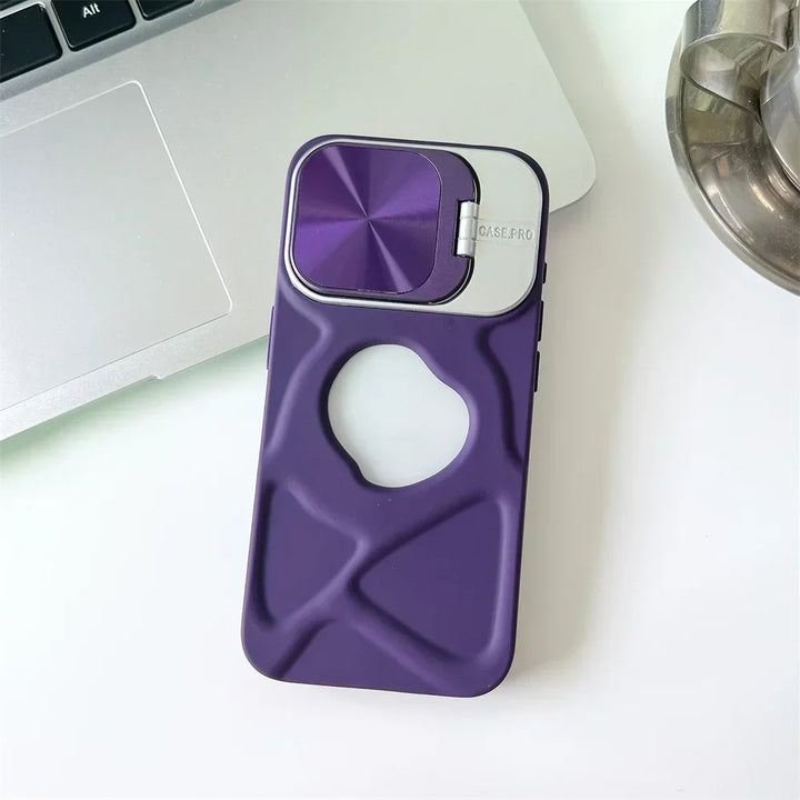 Etui Magsafe Silicone Lens Flip do iPhone&