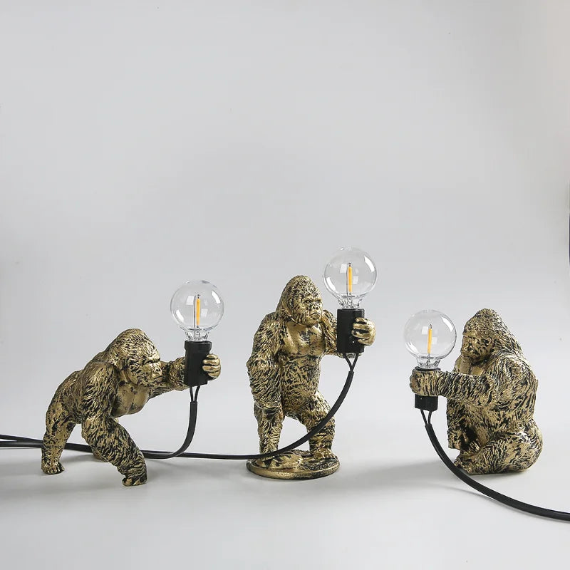 Lampka nocna z wkurzoną gorylicą