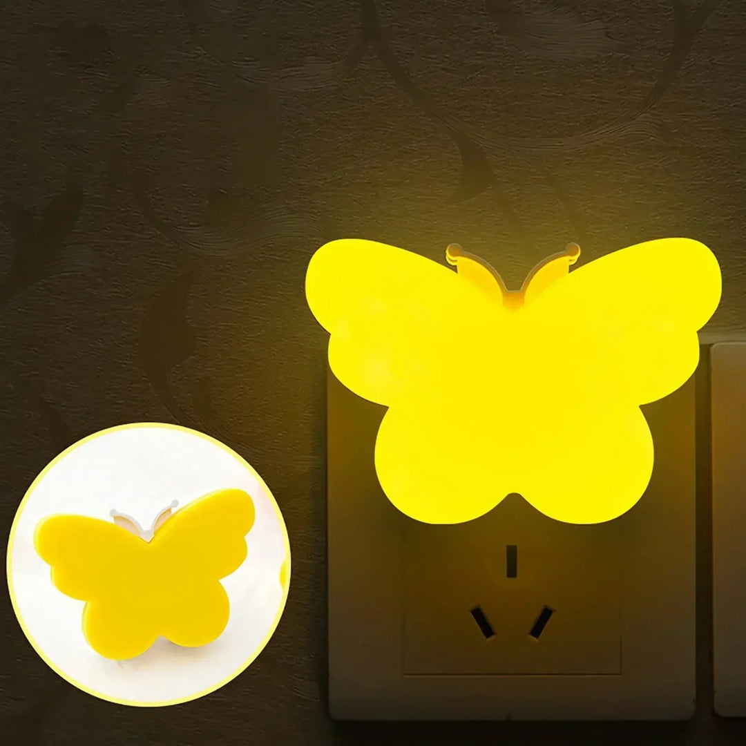 GlowEase LED Nocna Lampa | Automatyczny Czujnik Światła | Ciepłe Białe Światło Komfortowe