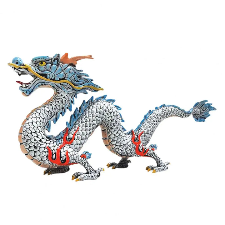 Żywiołowy Chiński Smok - Rzeźba Feng Shui
