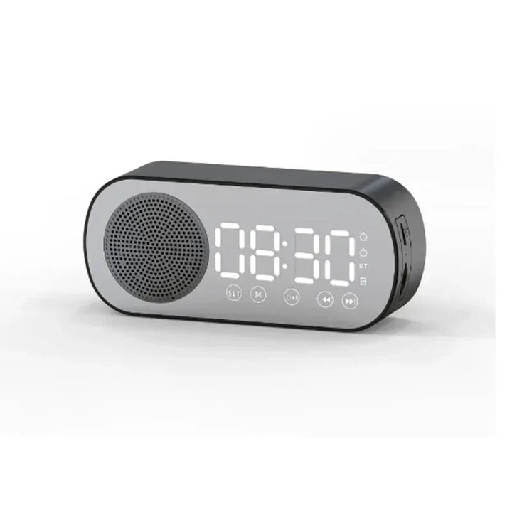 Cyfrowy zegar alarmowy z głośnikiem Bluetooth i radiem FM