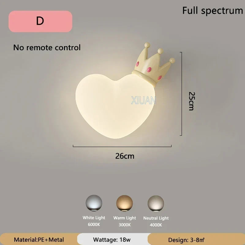 LoveLicht - Różowe Chmury LED Nocna Lampa