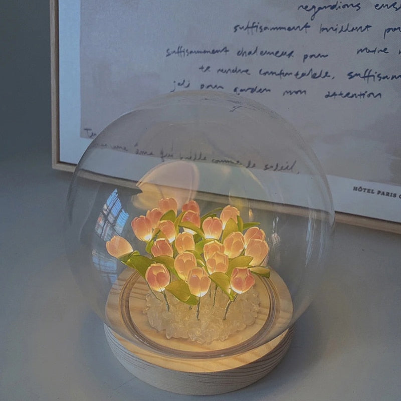 Tulipanowa Lampa Nocna