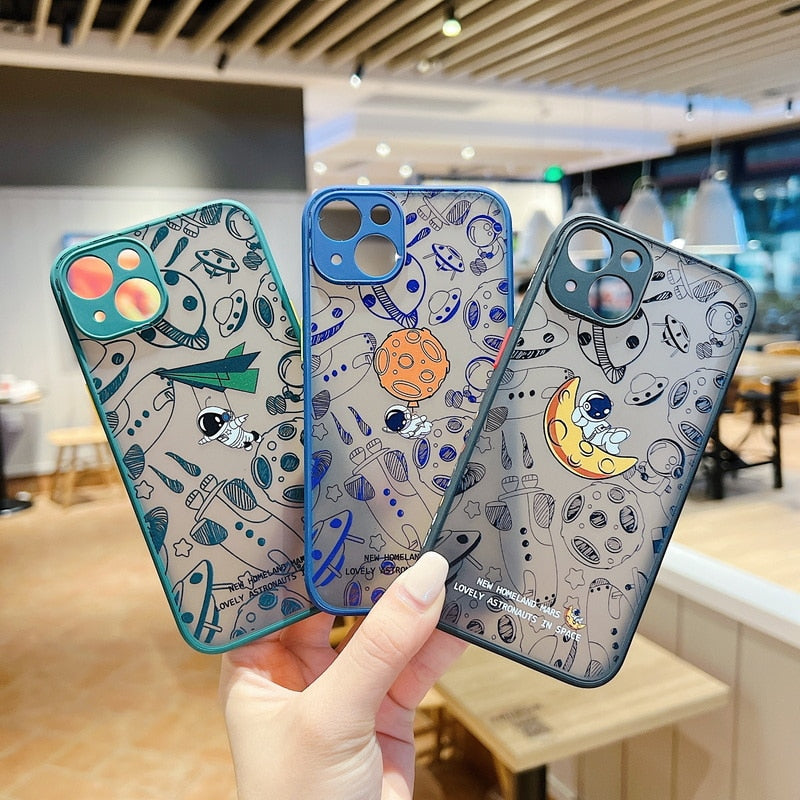 Etui na iPhone Space Road Relax Astronauta