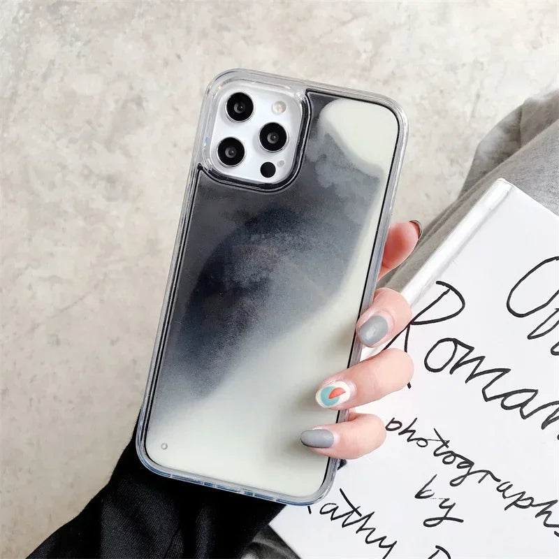 Lśniąca Etui na iPhone w Kształcie Piasku