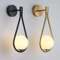 Lampa Ścienna z Luksusowymi Szklanymi Kulami