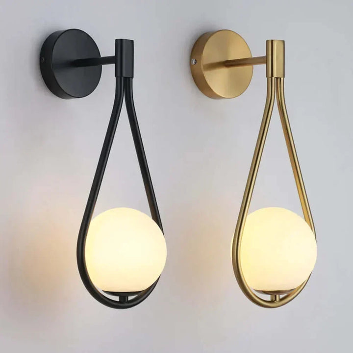 Lampa Ścienna Drop Luxury Glass Ball