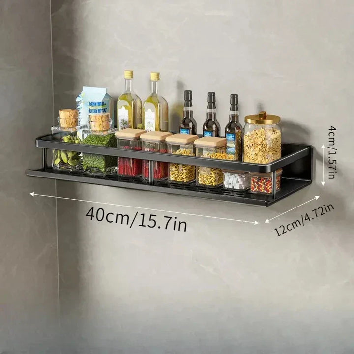 KitchenStyle – Elegancka Półka Ścienna dla Zorganizowanej Kuchni