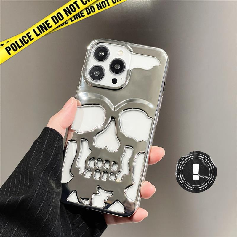 Etui na telefon Gothic Midnight Skull