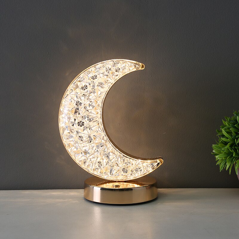 Magiczna Nocna Lampa Księżycowa
