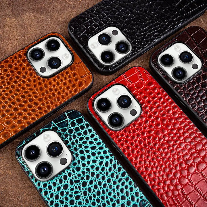 Etui na iPhone z prawdziwej skóry Cosmo