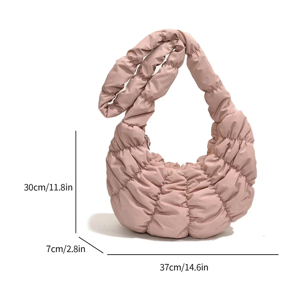Torba na ramię Puff Croissant