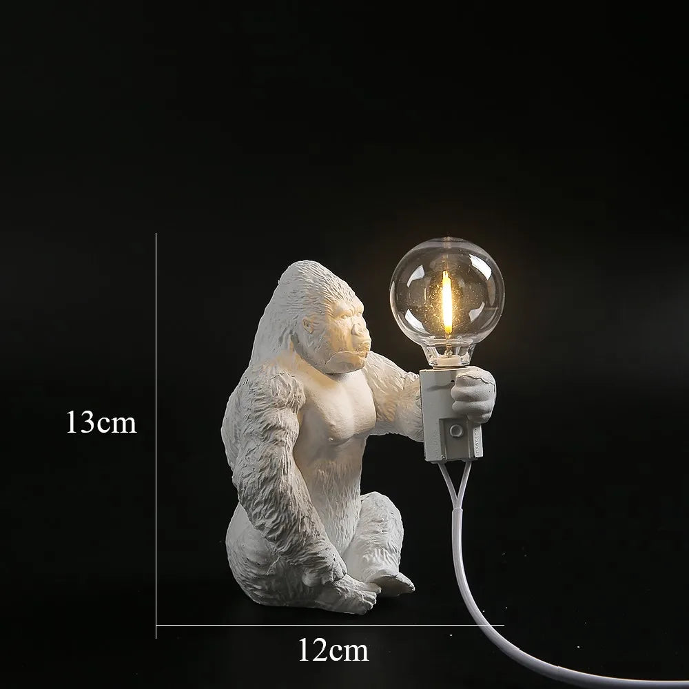 Lampka nocna z wkurzoną gorylicą