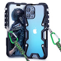 Taktyczna Obudowa iPhone z Odpornością na Wstrząsy i Aluminiową Ramą