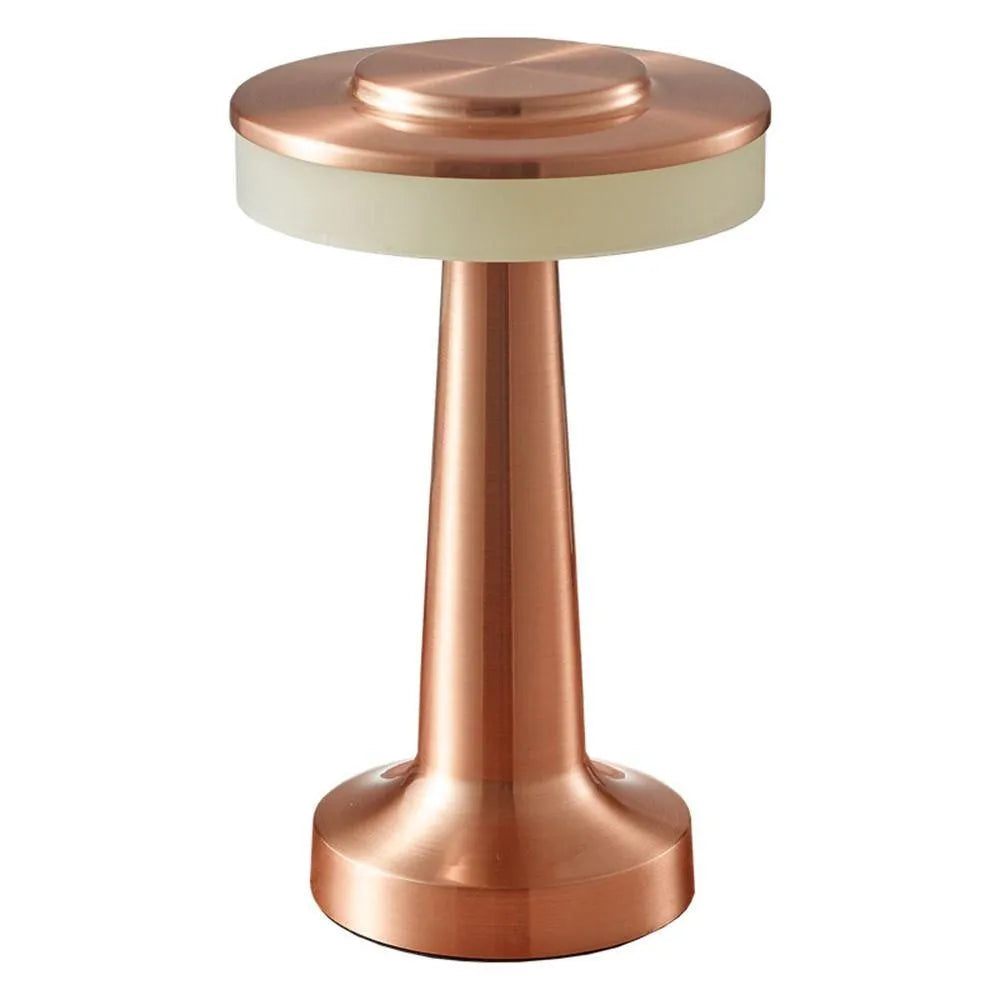 Retro Lampa Stołowa LED Z Ładowaniem USB, Nieskończona Regulacja Jasności, Lampa Nocna, Lampa Campingowa, Odpowiednia Do Użytku W Barze, Sypialni, Oświetlenie Ambientowe
