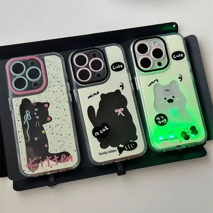 Świecąca Etui na iPhone z Psem