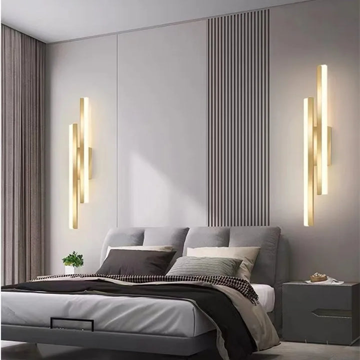DoubliGlow | Minimalistyczna nowoczesna lampa ścienna LED