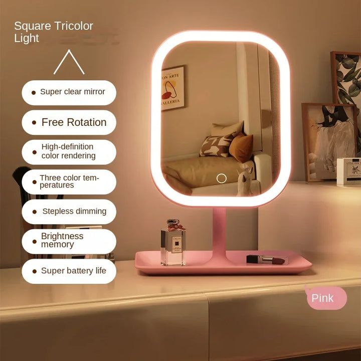 Lustro LED do makijażu Lumiéra | 3 kolory światła | Sterowanie dotykowe | Nowoczesny design