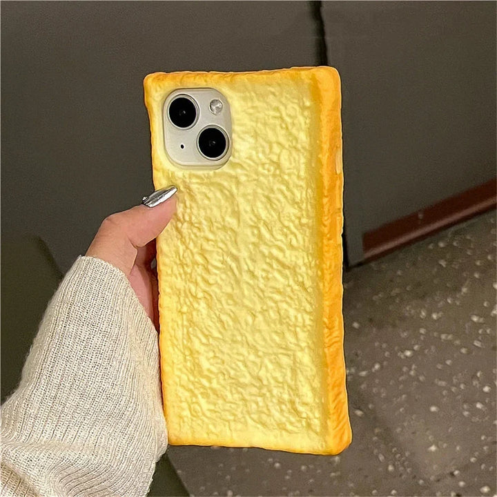 Etui na iPhone w kształcie chleba tostowego
