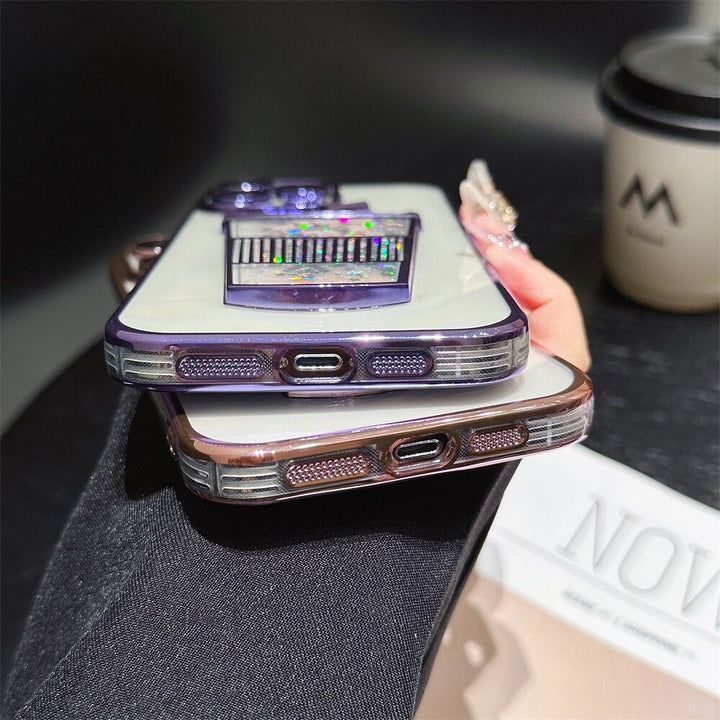 Etui na iPhone Glitter Star Drink Cup