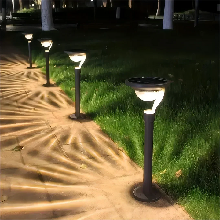 – Ultra wydajna lampa solarna do użytku na zewnątrz