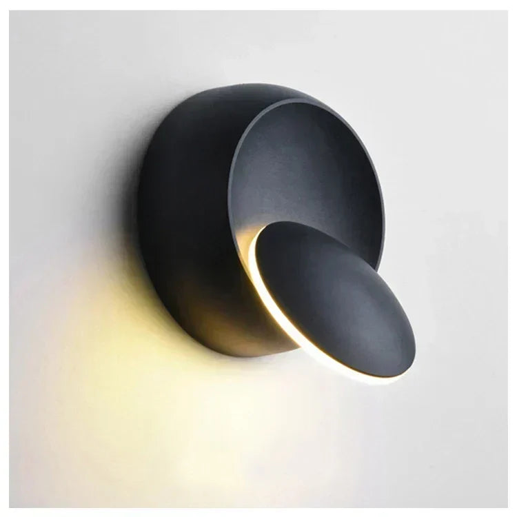 Minimalistyczna Lampa Ścienna w Kształcie Kuli