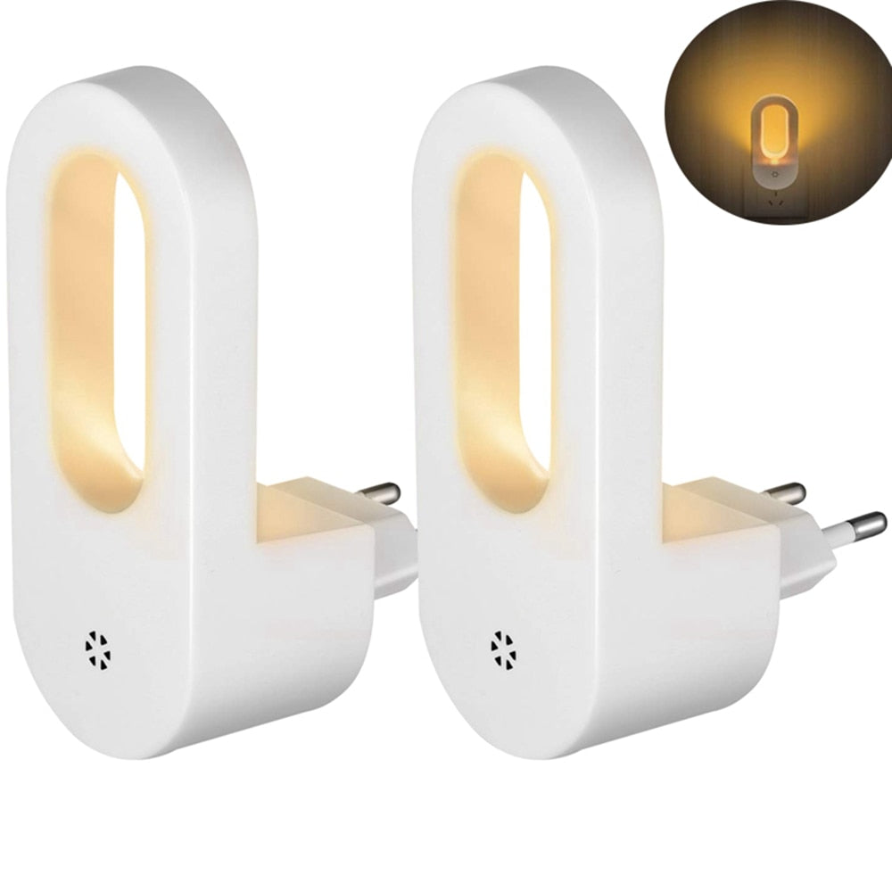 Czujnik Zmierzchowy Gniazdko Oszczędzające Energię Lampa Nocna