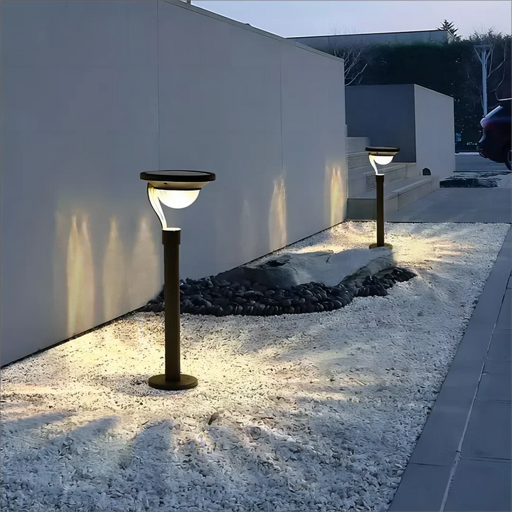 – Ultra wydajna lampa solarna do użytku na zewnątrz