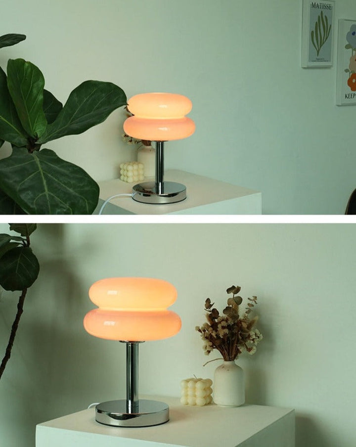 Lampa Dimming Macaron Glass Retro-Modern