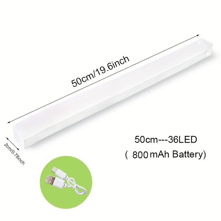 Bezprzewodowa LED Lampa Nocna z Czujnikiem Ruchu do Kuchni, Sypialni, Szafy, Schodów i Oświetlenia Szafek